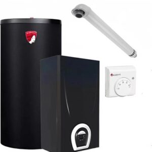 Комплект газового котла с бойлером 24В Varme Wi-Fi 21век