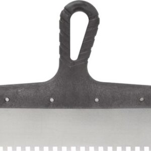 Шпатель Фасадный нержавеющий зубчатый 250мм / 06607 21век