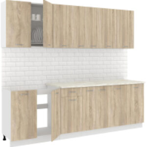 Кухонный гарнитур Корнелия Лира-лайт 2.5м 21век