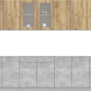 Кухонный гарнитур Мила 28 без столешницы 21век