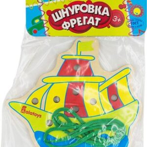 Развивающий игровой набор Шнуровка Фрегат / ШН29 21век