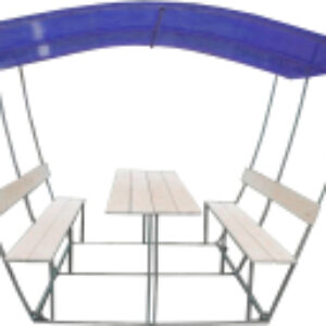 Беседка Тюльпан 2м с покрытием 21век