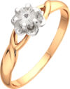 Кольцо из комбинированного золота 2D00119.14K.B 21век