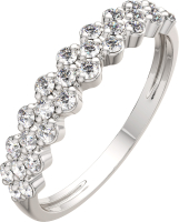 Кольцо из белого золота 2D00373.14K.W.ZZ 21век