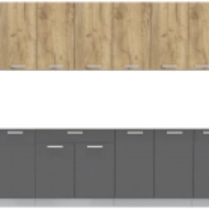 Кухонный гарнитур Мила Лайт 3.0 без столешницы 21век