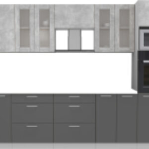 Кухонный гарнитур Мила 3.0 ВТ без столешницы 21век