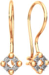 Серьги из розового золота 3101303.14K.R 21век