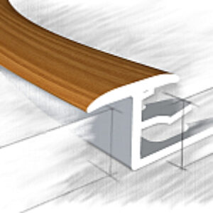 Профиль декоративный 314-417 Т-образный М 2.7м 21век