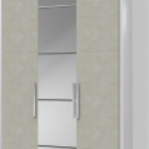 Шкаф Вива ШР-3 с 1 зеркалом 21век