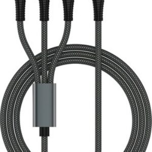 Кабель 3в1 Type-C TFN-C-3IN1-USBC-GR 21век