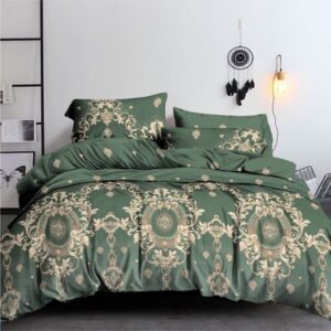 Комплект постельного белья Эко Сатин Евро / СС-341 21век