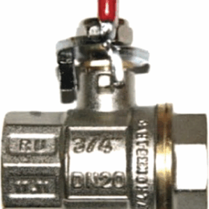 Шаровой кран 3-4 г-г бабочка 20мм 21век