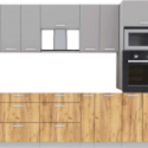 Кухонный гарнитур Мила Лайт 3.4 ВТ без столешницы 21век