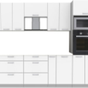 Кухонный гарнитур Мила Лайт 3.4 ВТ без столешницы 21век