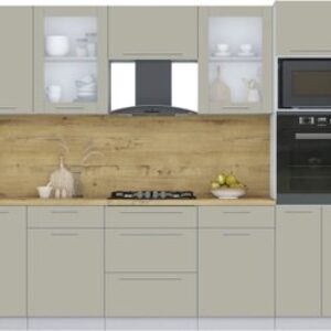 Кухонный гарнитур Мила Пластик 3.4 21век