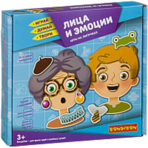 Развивающая игрушка Игры на липучках. Лица и эмоции / ВВ3962 21век