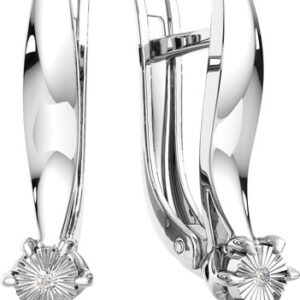 Серьги из белого золота 3D00327.14K.W.ZZ 21век