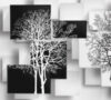 Фотообои листовые 3D Абстракция Дерево Инь-Янь / 933270 21век