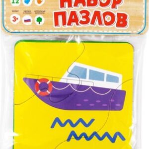Развивающая игра Пазл Транспорт / ПЗЛ4006 21век
