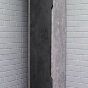 Шкаф-пенал для ванной 40 Loft без ящика DL5605P 21век