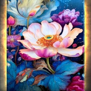 Картина по номерам Цветущий лотос 40x50 / LHR0023 21век