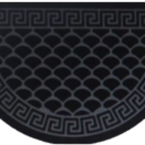 Коврик грязезащитный Чешуйки полукруг 40x60 / ПП/04/01/01 21век