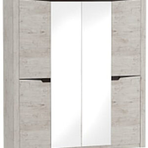 Шкаф Соренто 4-х дверный 196.5x54.5x220 21век