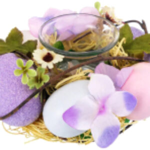 Подсвечник Сиреневое очарование / 450136 21век