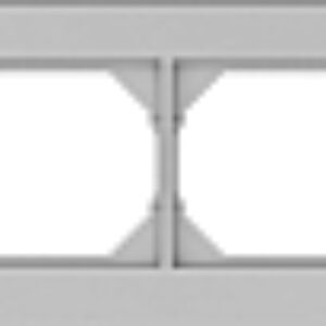 Рамка для выключателей и розеток 4779101519327 21век