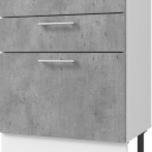 Шкаф-стол кухонный Оптима 50 3 ящика 21век