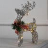 Световая фигурка Олень серебристый 5049759 21век