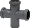Переходник внутренней канализации ПП 50/50/50/90o / KWPP-CZ-050-003-W 21век