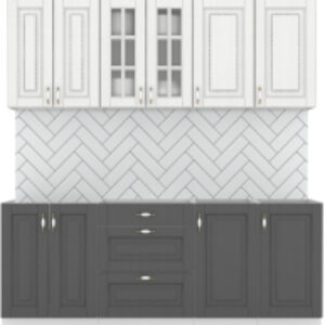 Кухонный гарнитур Бостон-5 2.0 без столешницы 21век