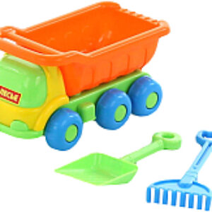 Самосвал игрушечный Яша №546 с лопаткой и грабельками / 57051 21век