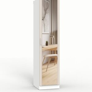 Шкаф-пенал 580 с зеркалом / МР-02 21век