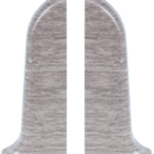 Заглушка для плинтуса ПВХ 58мм L001-ЗЛ/4 21век