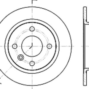 Тормозной диск 60204824SX 21век