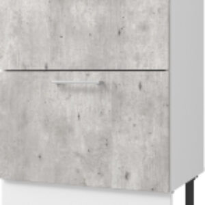 Шкаф-стол кухонный Оптима 60 2 ящика 21век