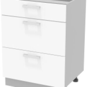 Шкаф-стол кухонный Компо НШ60рш3 1м+2б 21век