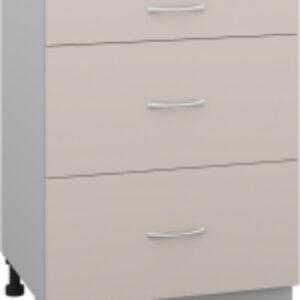 Шкаф-стол кухонный Корнелия Лира НШ60р3ш без столешницы 21век