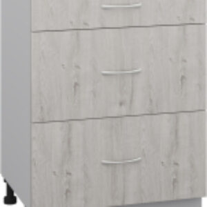 Шкаф-стол кухонный Корнелия Лира НШ60р3ш без столешницы 21век