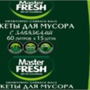Пакеты для мусора С завязками 60л 21век