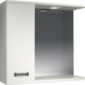 Шкаф с зеркалом для ванной Пикколо с/о 62 L / 458385 21век