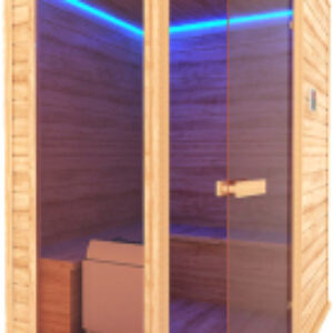 Финская сауна Угловая 6-местная 21век