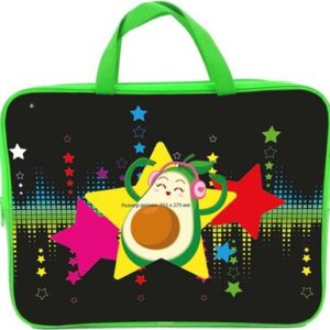 Папка-портфель Авокадо-диско / 70019 21век