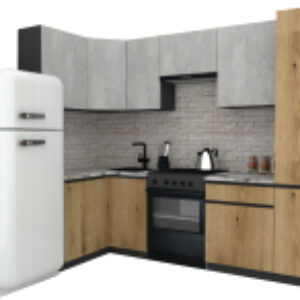 Кухонный гарнитур Эко-7 1.2x2.6 левая 21век