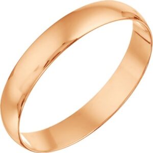 Кольцо обручальное из красного золота П7302-002К94 21век