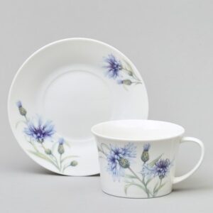 Чашка с блюдцем Васильки 760-838 21век