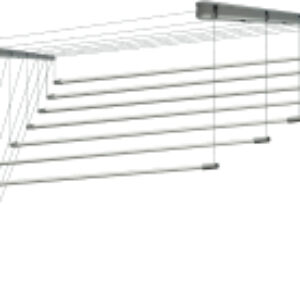 Сушилка для белья Потолочная 7 прутьев Silver Star 100см 21век