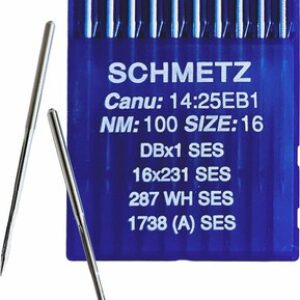 Набор игл для промышленной швейной машины DBx1 100 SES Sch-10 21век